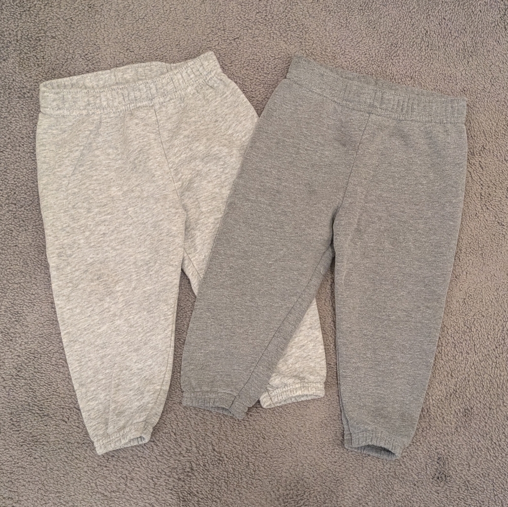 Garanimals Gray Joggers Relaxed Fit Baby Sweatpants 18 M